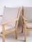Model GE284 Lounge Chairs attributed to Hans J. Wegner, 1960s, Set of 2 14