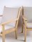 Modell GE284 Sessel von Hans J. Wegner, 1960er, 2er Set 14