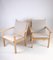 Model GE284 Lounge Chairs attributed to Hans J. Wegner, 1960s, Set of 2 13