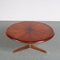 Table Basse Ronde en Bois, Pays-Bas, 1960s 3