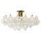 Tulipan Ceiling Light in the style of Kalmar, 1960s 1