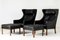 2204 Lounge Chairs by Børge Mogensen for Fredericia, 1960s, Set of 4 2