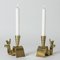 Tyfon Candlesticks by Carl-Einar Borgström for Ystad-Metall, 1940s, Set of 2, Image 3