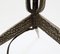 Mid-Century Modern Wrought Iron Tripod Floor Lamp, Hungary, 1970s 9