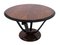 Art Deco French Nutwood Veneer and Black Lacquer Side Table, 1930s 3