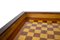 Mesa de juegos Shellac Art Déco pulida a mano con tablero de ajedrez y fieltro verde, años 30, Imagen 9