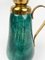 Green Goatskin & Brass Barware Set attributed to Aldo Tura for Macabo, Italy, 1960s, Set of 3, Image 8