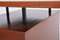 Mid-Century Italian Modern Teak Desk with Floating Top and Drawers, 1950s 14