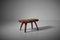 Free Form Side Table in Solid Elm, France 1960s, Image 1