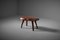 Free Form Side Table in Solid Elm, France 1960s, Image 6