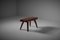 Free Form Side Table in Solid Elm, France 1960s, Image 2