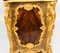 Comò antichi in noce e legno dorato, fine XIX secolo, set di 2, Immagine 16