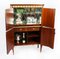 Mueble de cóctel Meuble Francais Ormolu vintage de madera nudosa de nogal, siglo XX, Imagen 3