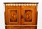 Mueble de cóctel Meuble Francais Ormolu vintage de madera nudosa de nogal, siglo XX, Imagen 4