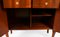 Mueble de cóctel Meuble Francais Ormolu vintage de madera nudosa de nogal, siglo XX, Imagen 13