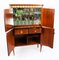 Mueble de cóctel Meuble Francais Ormolu vintage de madera nudosa de nogal, siglo XX, Imagen 11
