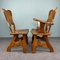 Dutch Brutalist Dining Chairs, Set of 4, Image 6