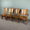 Dutch Brutalist Dining Chairs, Set of 4 2