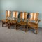 Dutch Brutalist Dining Chairs, Set of 4, Image 2