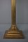 Antique French Gold-Colored Table Lamp, Late 1800s 3