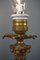 Antique French Gold-Colored Table Lamp, Late 1800s 4