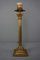 Antique French Gold-Colored Table Lamp, Late 1800s 1