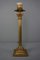 Antique French Gold-Colored Table Lamp, Late 1800s, Image 1