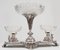 Silver Centrepiece Dish or Epergne in Sheffield Plate with Glass Bowls 3
