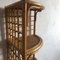 Bamboo Corner Cabinet with Shelving & Cupboard 15