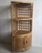 Bamboo Corner Cabinet with Shelving & Cupboard 3