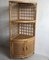 Bamboo Corner Cabinet with Shelving & Cupboard, Image 2