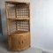 Bamboo Corner Cabinet with Shelving & Cupboard 12