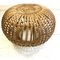 Vintage Wicker Lobster Pot Ottoman by Franco Albini 1