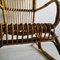 Mid-Century Bamboo Rocking Chair by Franco Albini, 1960s, Image 3