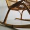 Mid-Century Bamboo Rocking Chair by Franco Albini, 1960s 6