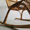 Mid-Century Bamboo Rocking Chair by Franco Albini, 1960s, Image 6