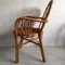 Vintage Bamboo Chair with Arms, Image 2