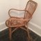 Vintage Bamboo Armchair, 1950s, Image 2
