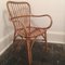 Vintage Bamboo Armchair, 1950s 1