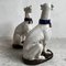 Large Ceramic Greyhounds or Whippets, Set of 2 7