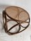 Mid-Century Stool with Cane Seat, 1950s, Image 5