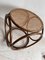 Mid-Century Stool with Cane Seat, 1950s, Image 7