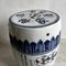 Chinese Blue and White Barrel or Garden Stool 7