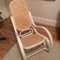 Art Nouveau Style Bentwood & Cane Rocking Chair, Image 2