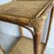Vintage Bamboo Bedside Table or Shelf 2