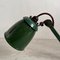 Industrial Green Machinist Wall Light from EDL, 1930s 2