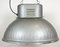 Large Polish Industrial Factory Oval Pendant Lamp from Mesko, 1970s 3