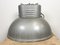 Large Polish Industrial Factory Oval Pendant Lamp from Mesko, 1970s, Image 11