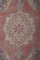 Tappeto vintage geometrico rosso fatto a mano, Turchia, anni '50, Immagine 3