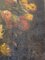 Oil on Canvas Flower Bouquet 18th Century Signated Golden Wand Frame, 1800s, Oil 5